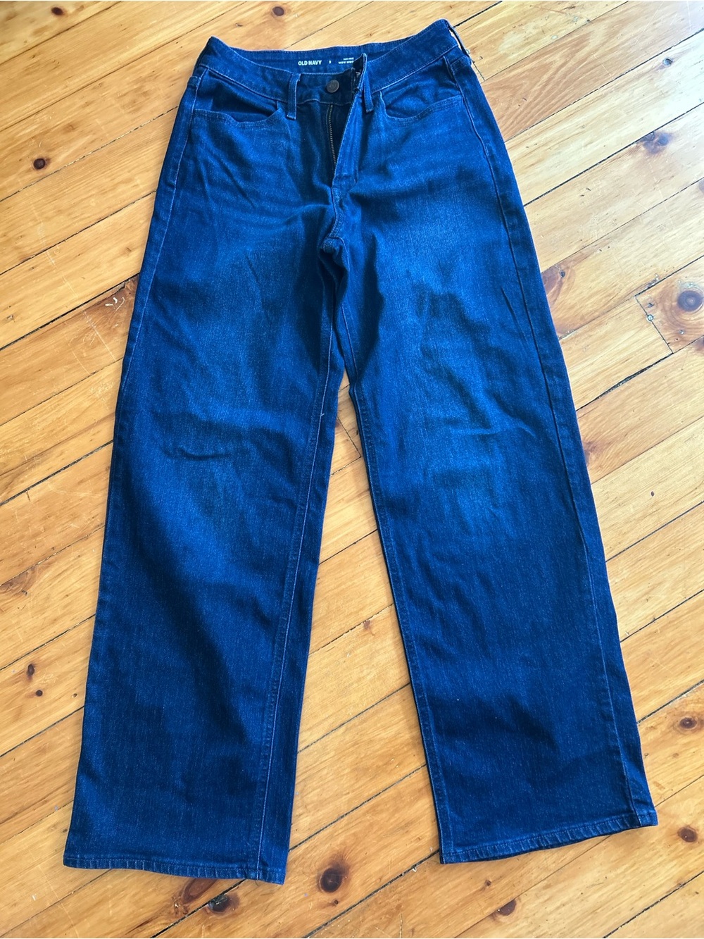 Old navy high rise wow wide leg jeans 2